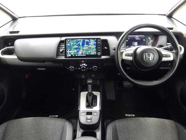 フィット e:HEVホーム 禁煙 9インチナビ リアカメラ Bluetooth 3カメラドラレコ ETC LED USB 衝突軽減ブレーキ アダプティブクルーズコントロール パーキングセンサー ドアバイザー フルセグ VSA(11枚目)