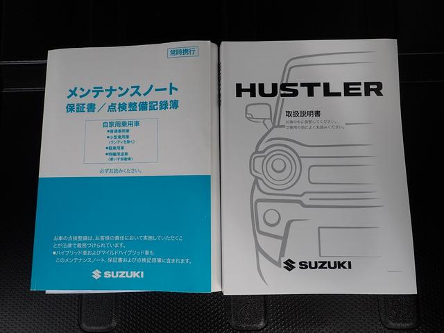 ハスラー ＨＹＢＲＩＤ　Ｇ　ＥＴＣ　ドラレコ　ナビ　アイドリングストップ　デュアルカメラブレーキサポート　クリアランスソナー　シートヒーター　Ｂｌｕｅｔｏｏｔｈ接続　ＤＶＤ再生　バックカメラ　オートエアコン　キーレスプッシュっスタート（42枚目）