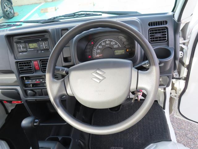 キャリイトラック KX 3型 純正オーディオ ディスチャージヘッドランプ 衝突安全ボディ パワーウィンドウ エアコン(4枚目)