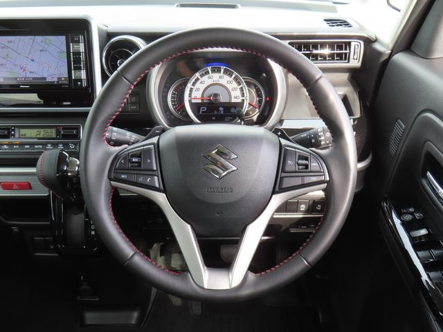 スペーシア カスタム HYBRID XSターボ ナビ 全方位カメラ ETC 衝突被害軽減システム 前後誤発進抑制機能 ヘッドアップディスプレイ アダプティブグルーズコントロール フルフラット(7枚目)