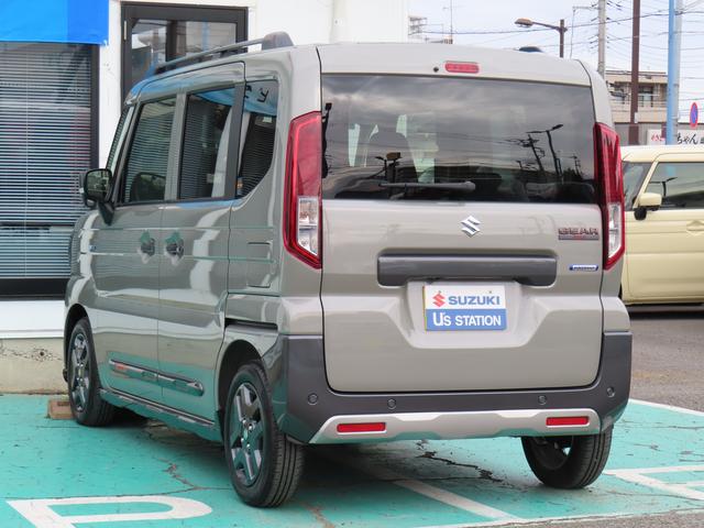 スペーシア ギア HYBRID XZ 試乗車アップ 9インチモニターナビ 全方位モニター スズキコネクト対応 アダプティブクルーズコントロール 車線維持支援 ルーフレール LEDヘッドライト フォグランプ 両側電動スライドドア(67枚目)