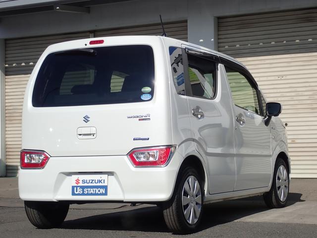 ワゴンＲ ２５周年記念車　ＨＹＢＲＩＤ　ＦＸリミテッド　全方位カメラ　衝突被害軽減システム　横滑り防止機能　オートライト　プッシュスタート　シートヒーター　アイドリングストップ　盗難防止システム（52枚目）