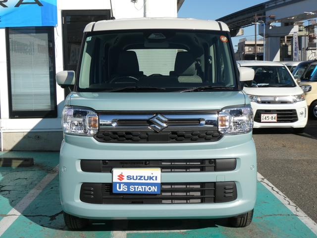 スペーシア ＨＹＢＲＩＤ　Ｘ　４ＷＤ　ナビ　全方位カメラ　デモカー使用車　衝突被害軽減ブレーキサポートシステム　デュアルセンサーブレーキサポート２　低速時ブレーキサポート　キーレスプッシュスタートシステム　ＬＥＤヘッドライト　左右電動スライドドア　電動パーキング（53枚目）