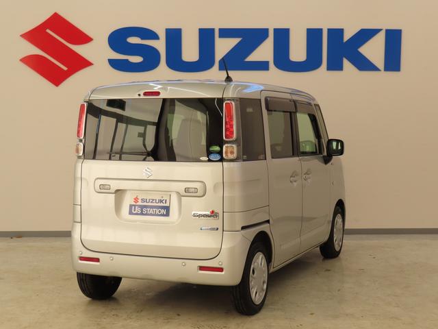 スペーシア ＨＹＢＲＩＤ　Ｘ　ＭＫ５３Ｓ　ＣＤステレオ　ＥＴＣ　デュアルセンサーブレーキサポート　リア超音波センサー　前後誤発進抑制機能　　両側電動スライドドア　シートヒーター　サーキュレーター　オートエアコン（46枚目）