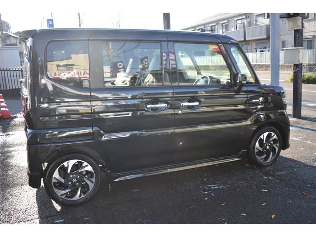 スペーシアカスタム ハイブリッドＸＳターボ　全方位モニター付きメモリーナビ／スズキコネクト対応通信機装着車／当社展示車／走行２４Ｋｍ／（4枚目）