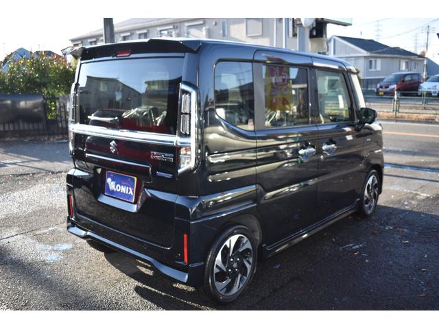 スペーシアカスタム ハイブリッドＸＳターボ　全方位モニター付きメモリーナビ／スズキコネクト対応通信機装着車／当社展示車／走行２４Ｋｍ／（8枚目）