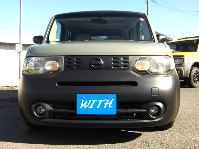 キューブ 15X Vセレクション ショップオリジナル・チッピングブラック仕上 スカイルーフ バックカメラ付き スマートキー付き(2枚目)