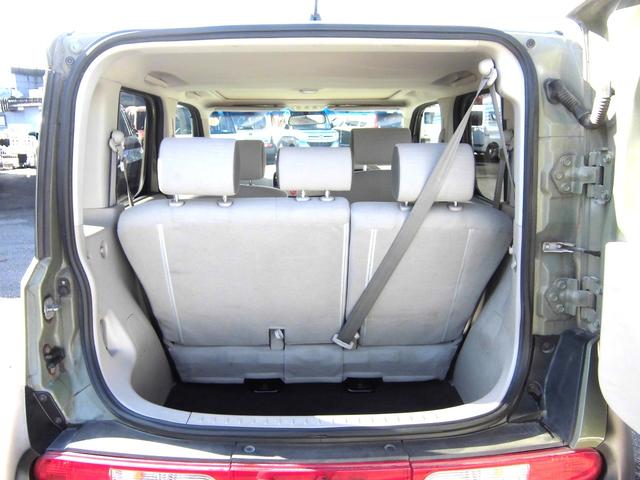 キューブ 15X Vセレクション ショップオリジナル・チッピングブラック仕上 スカイルーフ バックカメラ付き スマートキー付き(33枚目)