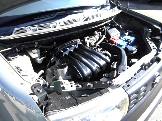 キューブ 15X Vセレクション ショップオリジナル・チッピングブラック仕上 スカイルーフ バックカメラ付き スマートキー付き(41枚目)