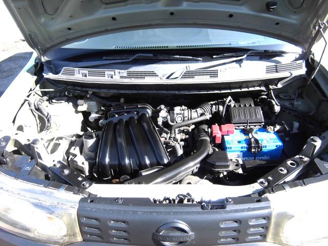 キューブ 15X Vセレクション ショップオリジナル・チッピングブラック仕上 スカイルーフ バックカメラ付き スマートキー付き(42枚目)