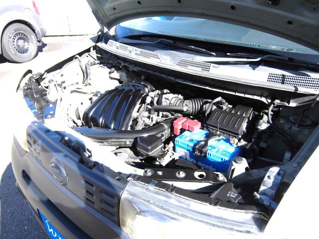 キューブ 15X Vセレクション ショップオリジナル・チッピングブラック仕上 スカイルーフ バックカメラ付き スマートキー付き(43枚目)