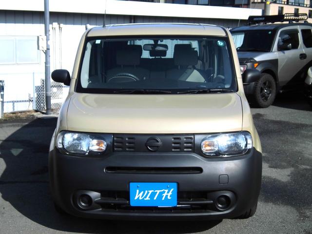 キューブ １５Ｘ　Ｍセレクション　ショップオリジナル・チッピングブラック仕上　社外フルセグＴＶナビ　ＥＴＣ　スマートキー（4枚目）