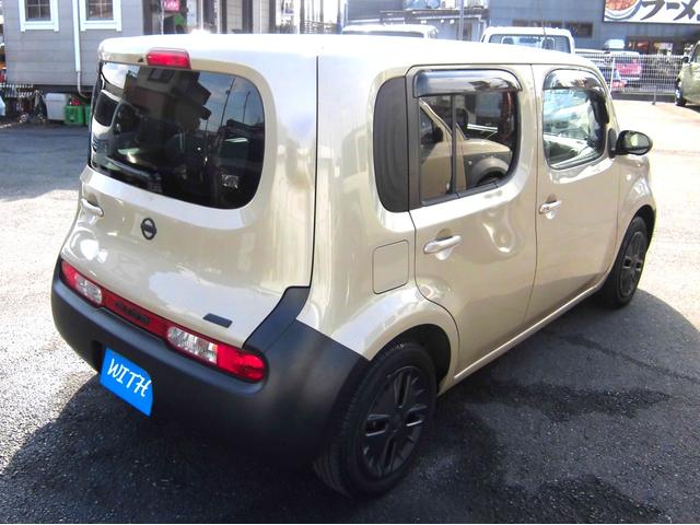 キューブ １５Ｘ　Ｍセレクション　ショップオリジナル・チッピングブラック仕上　社外フルセグＴＶナビ　ＥＴＣ　スマートキー（10枚目）