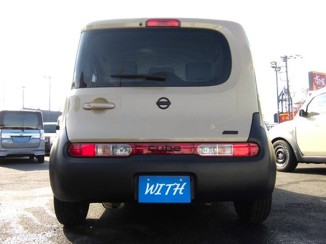 キューブ １５Ｘ　Ｍセレクション　ショップオリジナル・チッピングブラック仕上　社外フルセグＴＶナビ　ＥＴＣ　スマートキー（13枚目）