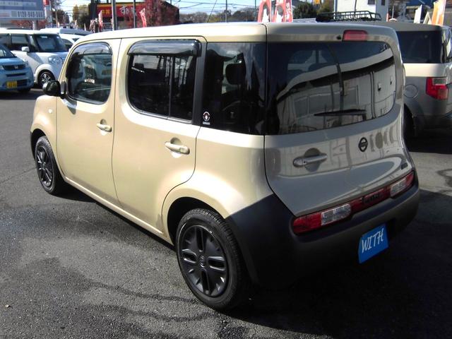 キューブ １５Ｘ　Ｍセレクション　ショップオリジナル・チッピングブラック仕上　社外フルセグＴＶナビ　ＥＴＣ　スマートキー（15枚目）