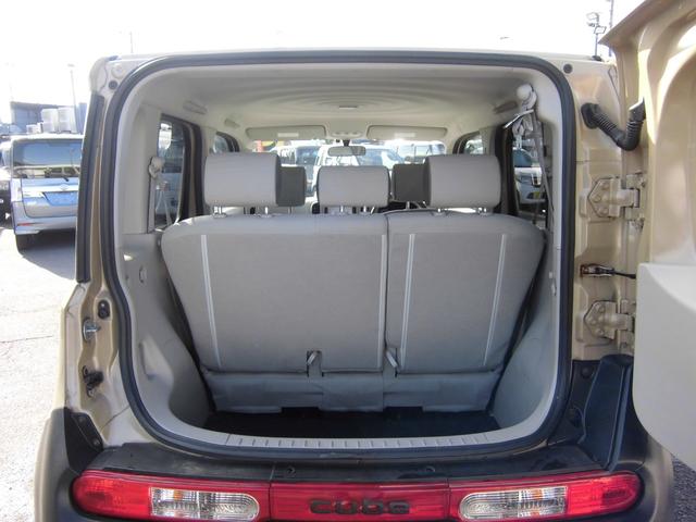 キューブ １５Ｘ　Ｍセレクション　ショップオリジナル・チッピングブラック仕上　社外フルセグＴＶナビ　ＥＴＣ　スマートキー（33枚目）