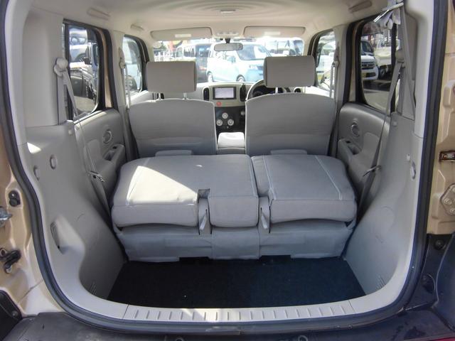 キューブ １５Ｘ　Ｍセレクション　ショップオリジナル・チッピングブラック仕上　社外フルセグＴＶナビ　ＥＴＣ　スマートキー（34枚目）