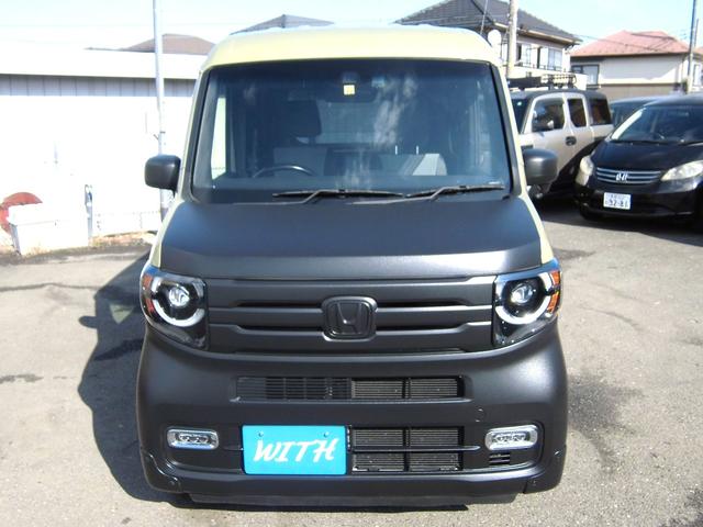 Ｎ－ＶＡＮ ファン・ターボ　ショップオリジナル・チッピングブラック仕上　純正オプション・ルーフコンソール　リア・ルーフインナーサイドパイプ・ルーフインナーラック・有孔ボード　テールゲートバー付き　オーディオレス（5枚目）