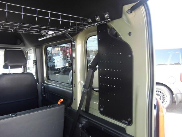 Ｎ－ＶＡＮ ファン・ターボ　ショップオリジナル・チッピングブラック仕上　純正オプション・ルーフコンソール　リア・ルーフインナーサイドパイプ・ルーフインナーラック・有孔ボード　テールゲートバー付き　オーディオレス（32枚目）