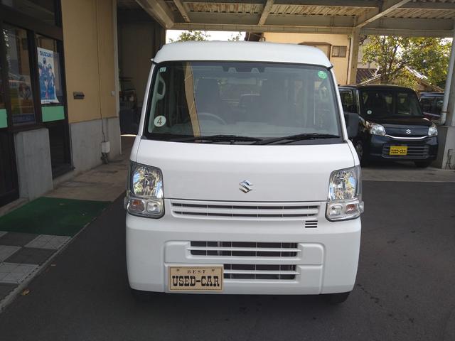 エブリイ ＰＡリミテッド　セフティーサポート　デュアルカメラブレーキサポート　横滑り防止　レーンキープ　誤発進抑制　障害物センサー　キーレスエントリー　集中ドアロック　オーバーヘッドコンソール　両側スライドドア（3枚目）