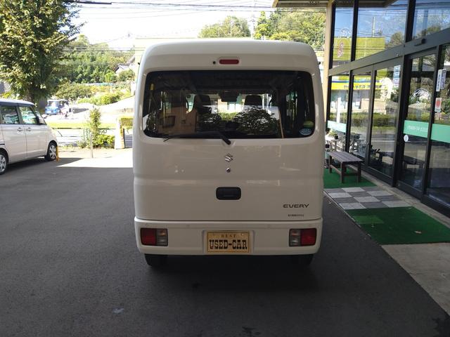 エブリイ ＰＡリミテッド　セフティーサポート　デュアルカメラブレーキサポート　横滑り防止　レーンキープ　誤発進抑制　障害物センサー　キーレスエントリー　集中ドアロック　オーバーヘッドコンソール　両側スライドドア（7枚目）