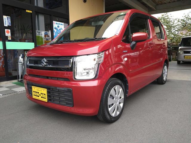 ワゴンR ハイブリッドFX CVT アイドリングストップ デュアルセンサーブレーキサポート 横滑り防止 レーンキープ 誤発進抑制 障害物センサー シートヒーター CD スマートキー プッシュスタート オートエアコン オートライト(2枚目)