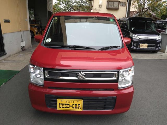 ワゴンR ハイブリッドFX CVT アイドリングストップ デュアルセンサーブレーキサポート 横滑り防止 レーンキープ 誤発進抑制 障害物センサー シートヒーター CD スマートキー プッシュスタート オートエアコン オートライト(3枚目)