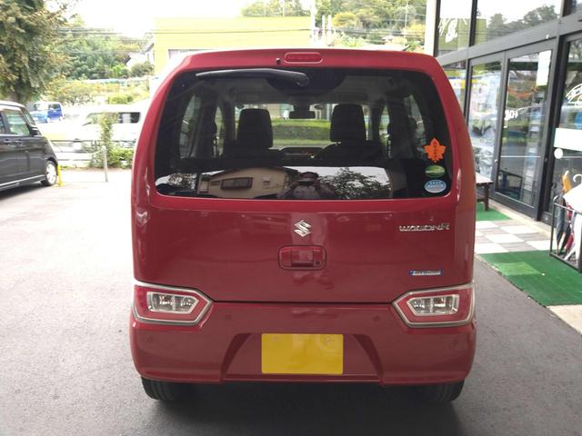 ワゴンR ハイブリッドFX CVT アイドリングストップ デュアルセンサーブレーキサポート 横滑り防止 レーンキープ 誤発進抑制 障害物センサー シートヒーター CD スマートキー プッシュスタート オートエアコン オートライト(6枚目)