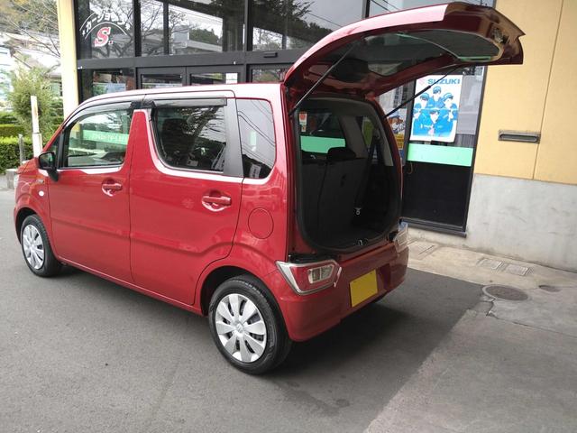 ワゴンR ハイブリッドFX CVT アイドリングストップ デュアルセンサーブレーキサポート 横滑り防止 レーンキープ 誤発進抑制 障害物センサー シートヒーター CD スマートキー プッシュスタート オートエアコン オートライト(10枚目)