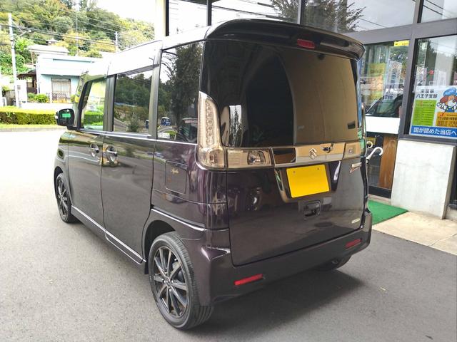 スペーシアカスタム XS CVT アイドリングストップ ABS バックカメラ HID オートライト フォグランプ 純正フルエアロ ナビ TV DVD ブルートゥース スマートキー プッシュスタート オートエアコン(5枚目)