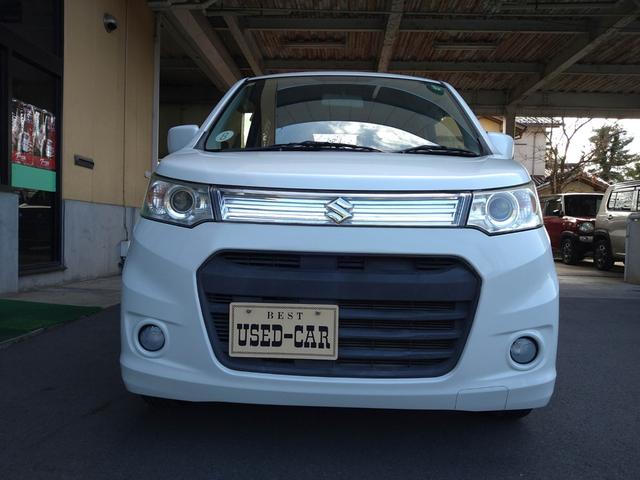 ワゴンＲスティングレー Ｘ　アイドリングストップ　ＨＩＤ　オートライト　フロントフォグランプ　純正フルエアロ　ナビ　ＴＶＤＶＤ　スマートキー　プッシュスタート　オートエアコン　盗難防止システム　電動格納リモコンドアミラー（9枚目）