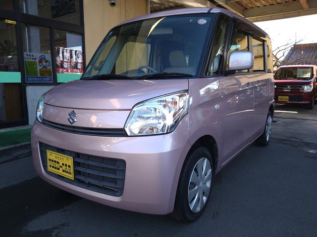 スペーシア X アイドリングストップ CVT ABS パワースライドドア ナビ TV ブルートゥース DVD スマートキー プッシュスタート オートエアコン(2枚目)