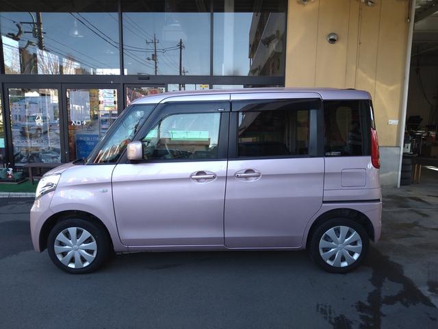 スペーシア X アイドリングストップ CVT ABS パワースライドドア ナビ TV ブルートゥース DVD スマートキー プッシュスタート オートエアコン(4枚目)