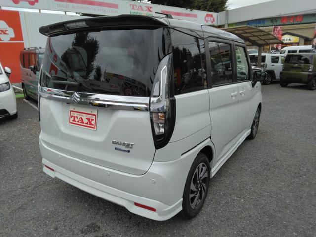 ソリオバンディット ハイブリッドＭＶ　９インチ全方位メーカーナビ／全車速追従機能付アダプティブクルーズ／両側パワースライドドア／スマホ連携／シートヒーター／天井サーキュレーター（6枚目）