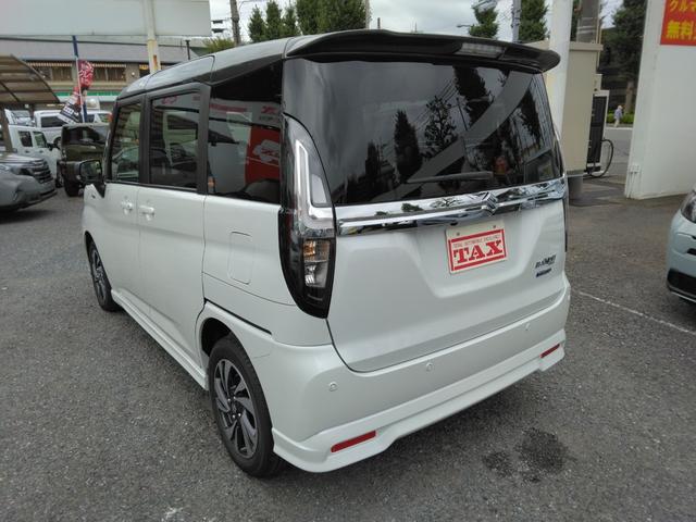 ソリオバンディット ハイブリッドＭＶ　９インチ全方位メーカーナビ／全車速追従機能付アダプティブクルーズ／両側パワースライドドア／スマホ連携／シートヒーター／天井サーキュレーター（8枚目）