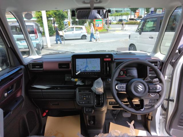 スペーシアカスタム ハイブリッドＸＳターボ　９インチ全方位モニター付メモリーナビ／ＥＴＣ２．０車載器／前後方ドライブレコーダー／全車速追従機能付アダプティブクルーズ／シートヒーター／両側パワースライドドア／ＵＳＢ充電ソケット／衝突軽減ブレーキ（25枚目）
