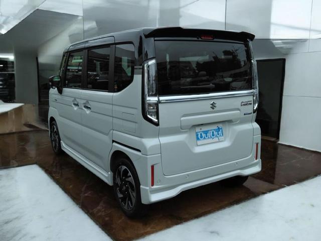 スペーシアカスタム ハイブリッドXSターボ 全周囲カメラ 両側電動スライドドア ナビ TV クリアランスソナー オートクルーズコントロール レーンアシスト 衝突被害軽減システム オートライト LEDヘッドランプ スマートキー(7枚目)