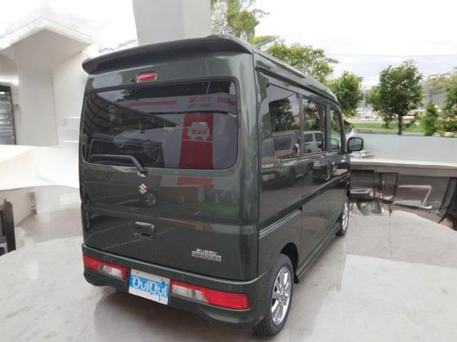 エブリイワゴン PZターボスペシャル レーダーBサポート LEDヘットライト パーキングセンサー 運転席側シートヒーター フルフラット イモビライザー Wエアバック 横滑り防止 スマートキー&プッシュスタート 4WD エアコン(5枚目)