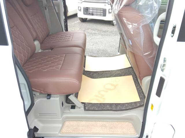 エブリイワゴン PZターボスペシャル メーカー保証/8型サイバーナビ/ETC2.0/後席モニター/ドラレコ/バックカメラ/両側電動スライドドア/インテリアイルミ/オートステップ/シートヒーター/シートカバー(37枚目)