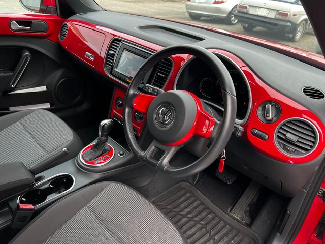 ザ・ビートル デザイン 社外ナビ 地デジTV バックカメラ ETC車載器 前後ドライブレコーダー(14枚目)