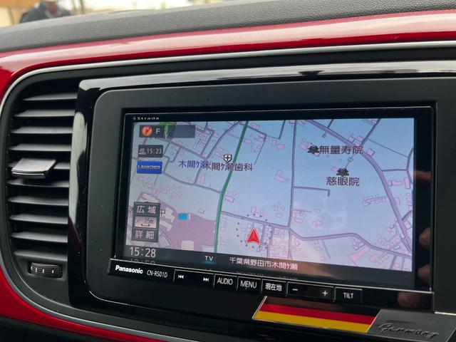 ザ・ビートル デザイン 社外ナビ 地デジTV バックカメラ ETC車載器 前後ドライブレコーダー(19枚目)