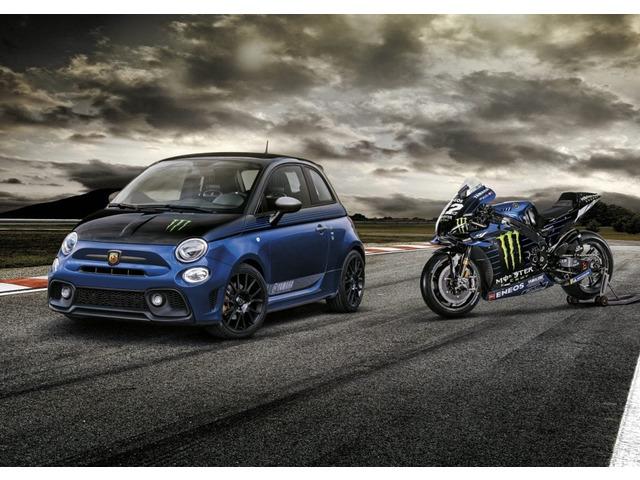 アバルト595 モンスターエナジー・ヤマハ モンスターエナジー ヤマハ 限定車 5速マニュアル 世界限定2000台 高性能エキゾーストシステム レコードモンツァ 専用17インチアルミホイール ブラック仕上げブレーキキャリパー(53枚目)