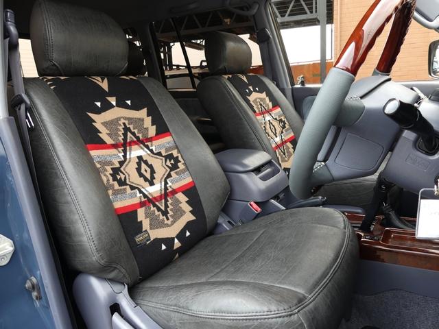 TX4WD 丸目換装 新品タイヤセット ペンドルトンシート(14枚目)