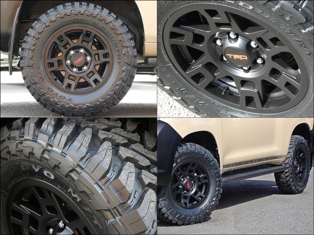 TX Lパッケージ 純正革シート サンルーフ 新品USトヨタTRDアルミホイール 新品TOYOオープンカントリーMTタイヤ(9枚目)