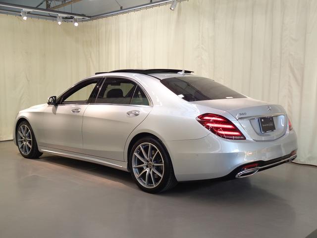 Sクラス S560 ロング ショーファーパッケージ AMGラインプラスパッケージ Bluetooth接続 ETC LEDヘッドライト TV アイドリングストップ オットマン クルーズコントロール コネクテッド機能 サイドカメラ(4枚目)