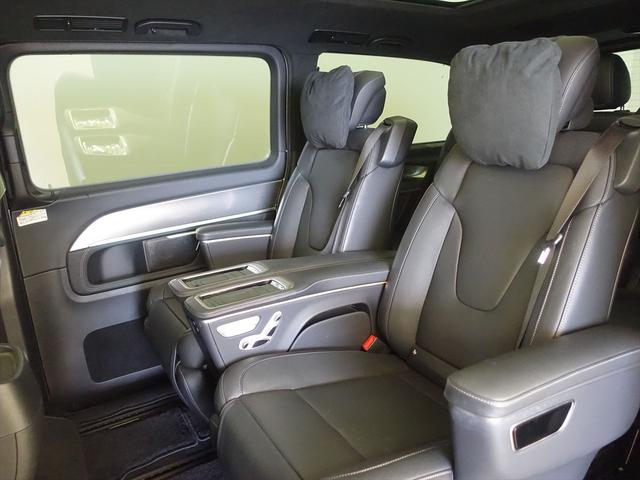 Ｖクラス 【ＹＡＮＡＳＥ】Ｖ２２０　ｄ　エクスクルーシブ　ロング　プラチナスイート　３列シート　Ｂｌｕｅｔｏｏｔｈ接続　ＥＴＣ　ＬＥＤヘッドライト　ＴＶ　アイドリングストップ　オットマン　クルーズコントロール　サイドカメラ　サンルーフ・ガラスルーフ　シートエアコン（23枚目）