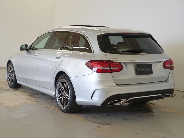 Ｃクラスステーションワゴン Ｃ２００　ステーションワゴン　ローレウスエディション　レザーエクスクルーシブパッケージ　レーダーセーフティパッケージ　スポーツプラスパッケージ　Ｂｌｕｅｔｏｏｔｈ接続　ＥＴＣ　ＬＥＤヘッドライト　ＴＶ　アイドリングストップ　クルーズコントロール（4枚目）