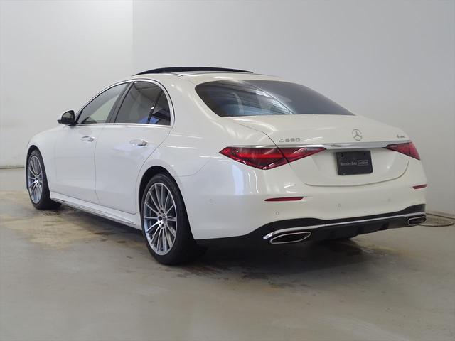Ｓクラス Ｓ５８０　４ＭＡＴＩＣ　ＡＭＧライン　リアコンフォートパッケージ　Ｂｌｕｅｔｏｏｔｈ接続　ＥＴＣ　ＬＥＤヘッドライト　ＴＶ　アイドリングストップ　クルーズコントロール　コネクテッド機能　サイドカメラ　サンルーフ・ガラスルーフ（4枚目）