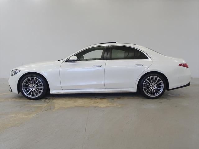 Ｓクラス Ｓ５８０　４ＭＡＴＩＣ　ＡＭＧライン　リアコンフォートパッケージ　Ｂｌｕｅｔｏｏｔｈ接続　ＥＴＣ　ＬＥＤヘッドライト　ＴＶ　アイドリングストップ　クルーズコントロール　コネクテッド機能　サイドカメラ　サンルーフ・ガラスルーフ（5枚目）