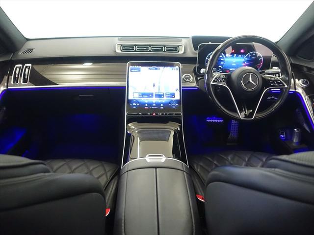 Ｓクラス Ｓ５８０　４ＭＡＴＩＣ　ＡＭＧライン　リアコンフォートパッケージ　Ｂｌｕｅｔｏｏｔｈ接続　ＥＴＣ　ＬＥＤヘッドライト　ＴＶ　アイドリングストップ　クルーズコントロール　コネクテッド機能　サイドカメラ　サンルーフ・ガラスルーフ（12枚目）
